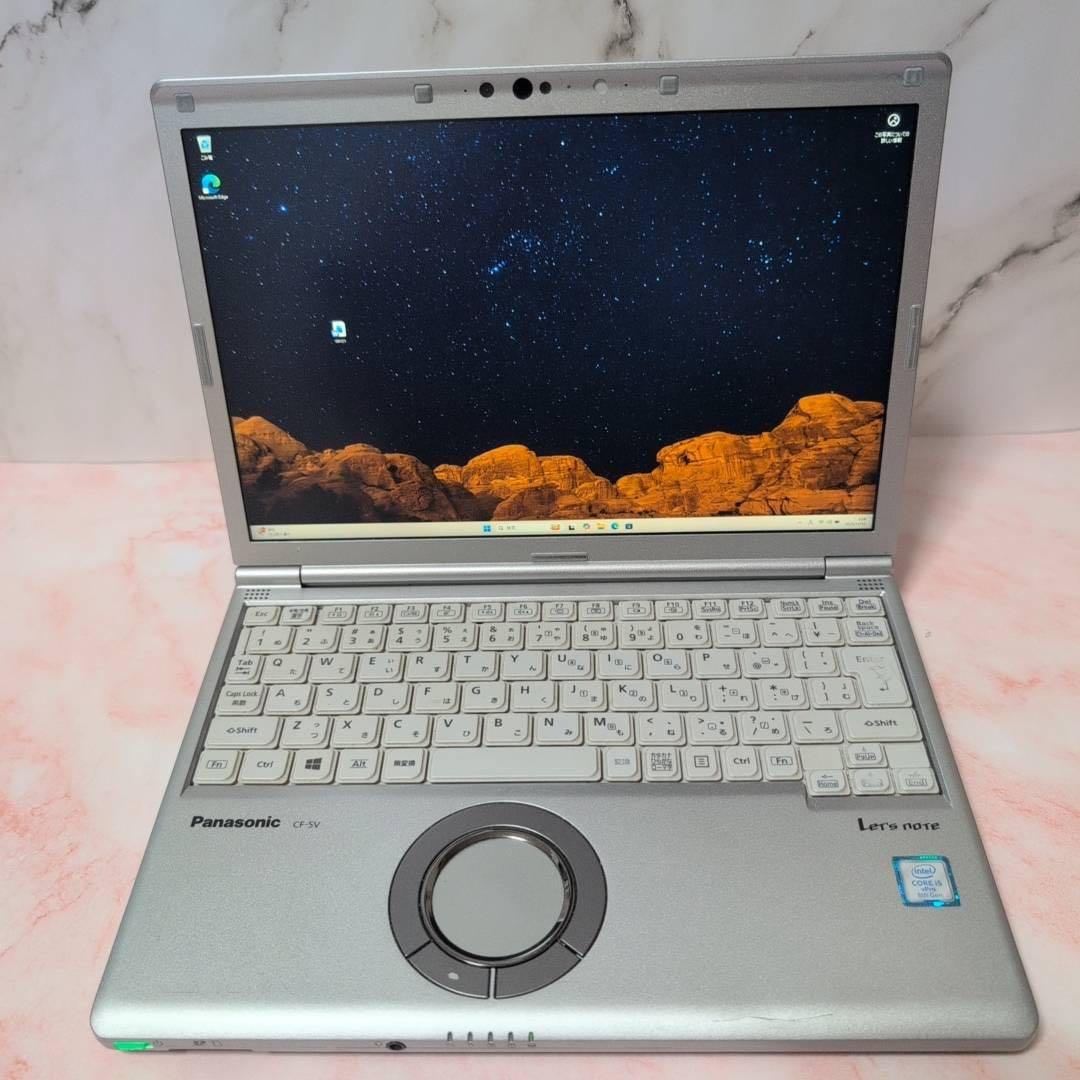 レッツノートCF-SV7 Win11 カメラSSD搭載 第8世代core-i5