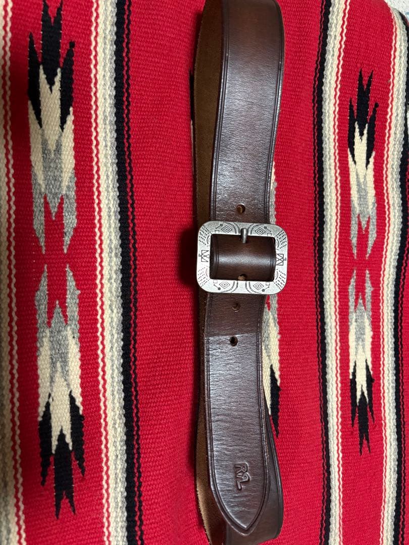 DOBLE RL ダメージ レザーベルト32