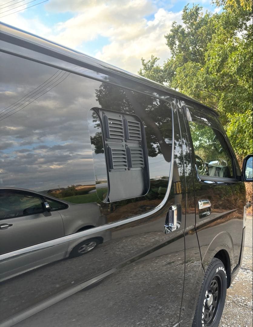 しげちゃん　運転席側　4連ファン　ルーバー付