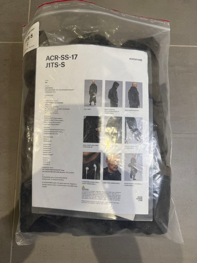 コレクション放出☆ACRONYM J1TS-S Raf Green/ Black