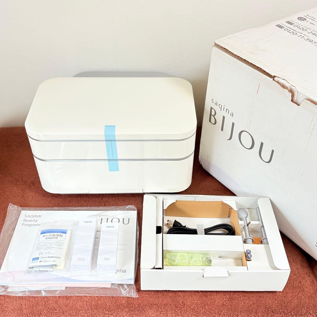 サキナ 美顔器 ビジュー 新品未使用 ウォッシングフォーム クレマサ付き