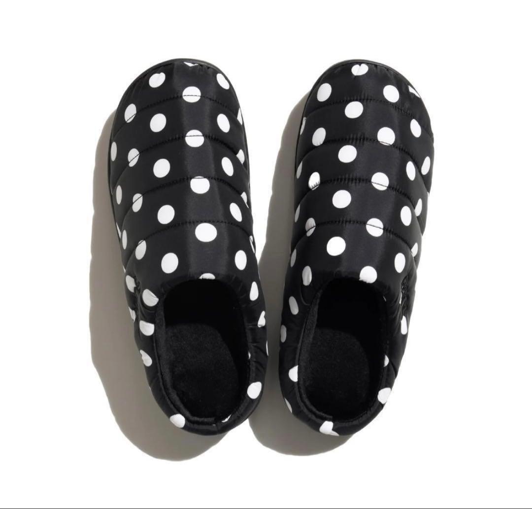 【新品未開封】SUBU ドット水玉 0サイズ22〜23.5㎝ サンダルスリッポン