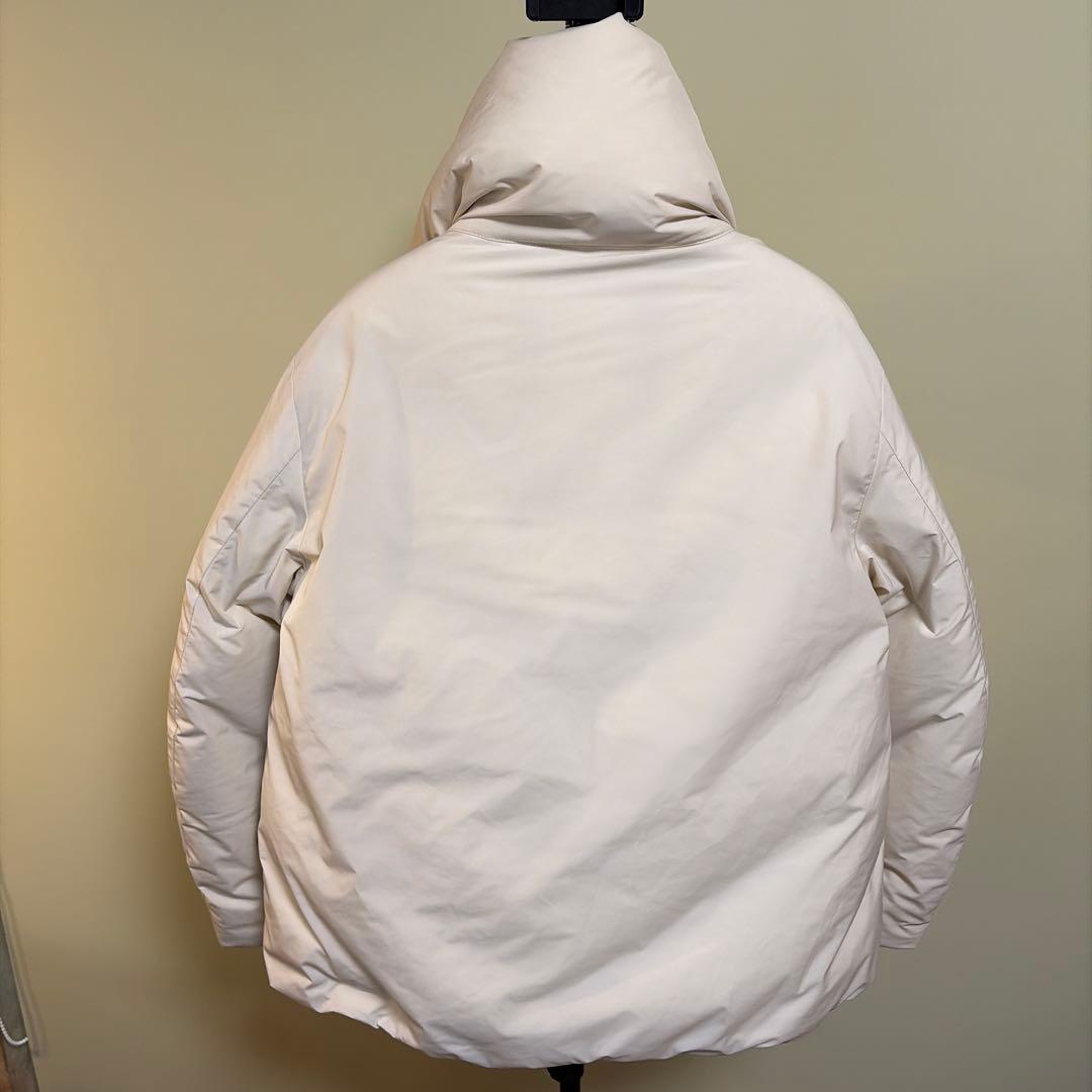 ウールリッチ ラグジュアリー コクーン ジャケット ダウン ミルキークリーム S