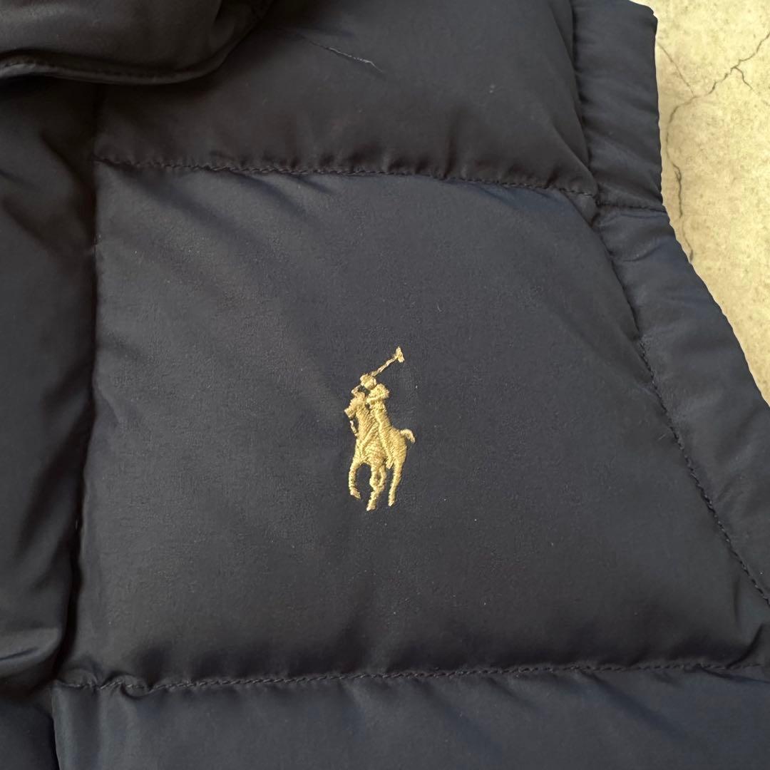 POLO RALPH LAUREN ダウンベスト パーカー ネイビー