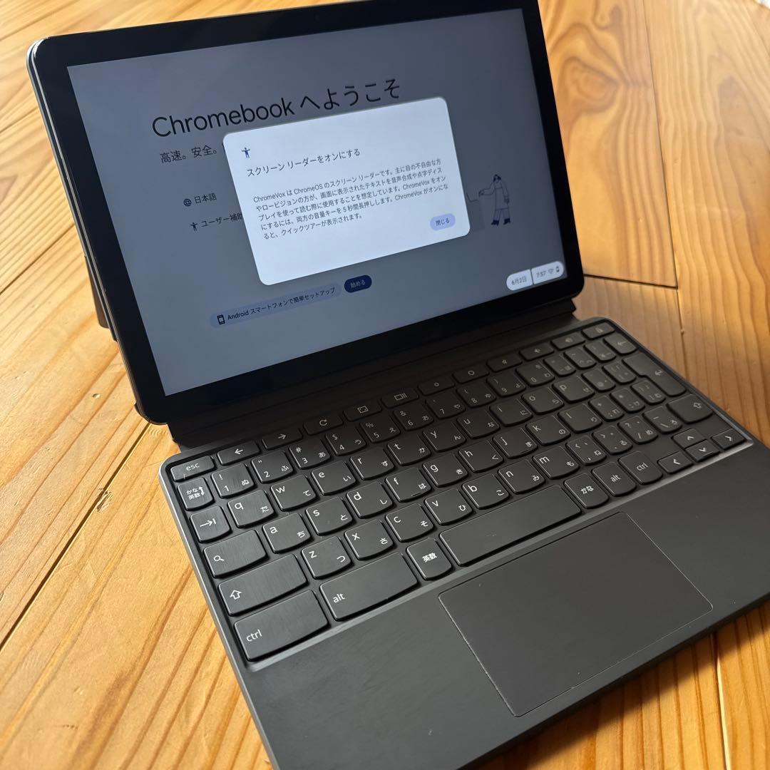 Chromebook本体 Lenovo Chromebook ZA6F0038JP 128GB