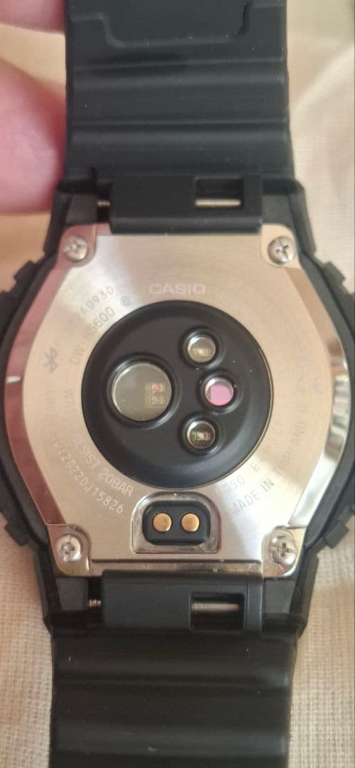 CASIO G-SHOCK DW-H5600-1A2JR スマートウォッチ