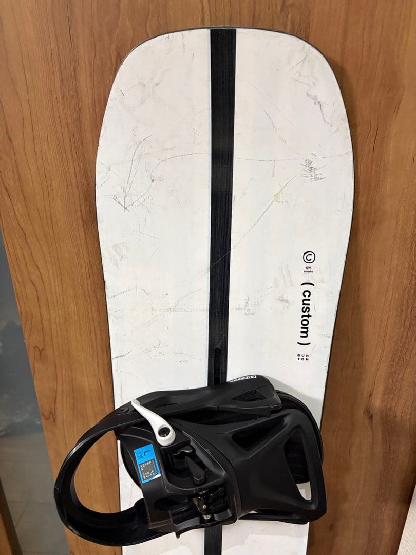 BURTON STEP ON ブーツ、ビンディング、custom125㎝セット