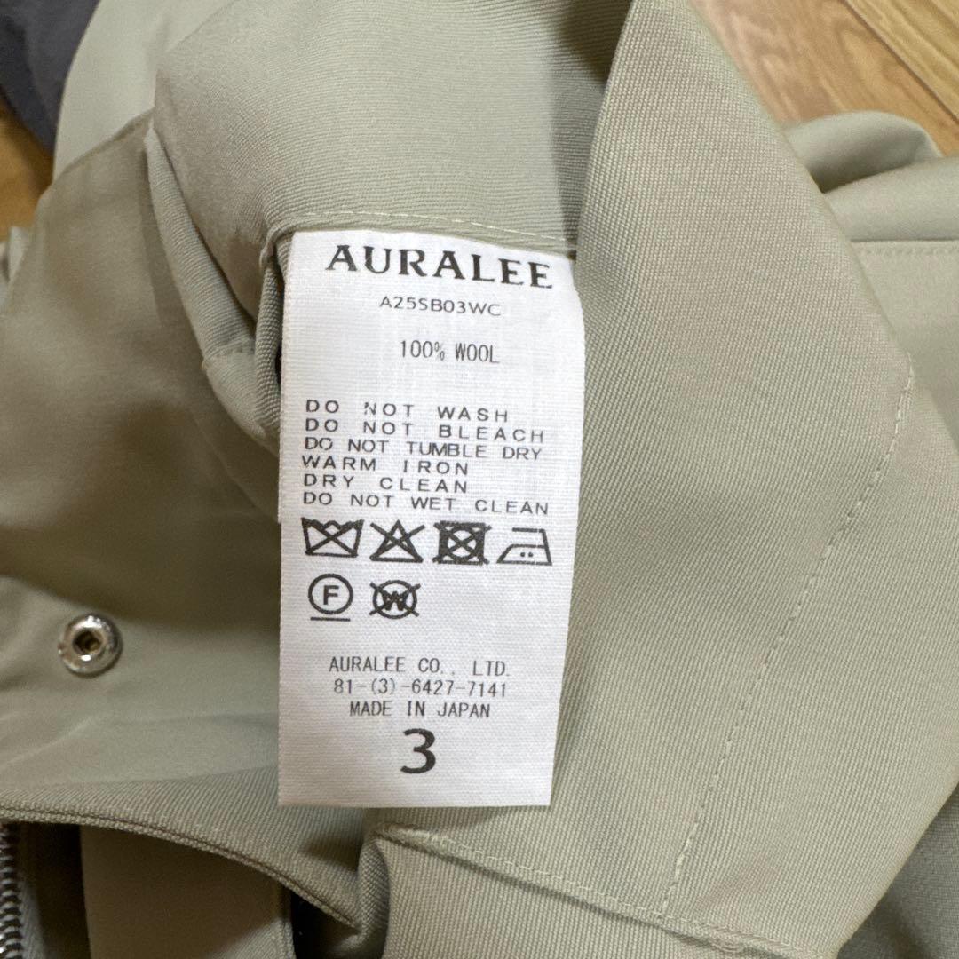 AURALEE オーラリー ブルゾン マウンテンパーカー