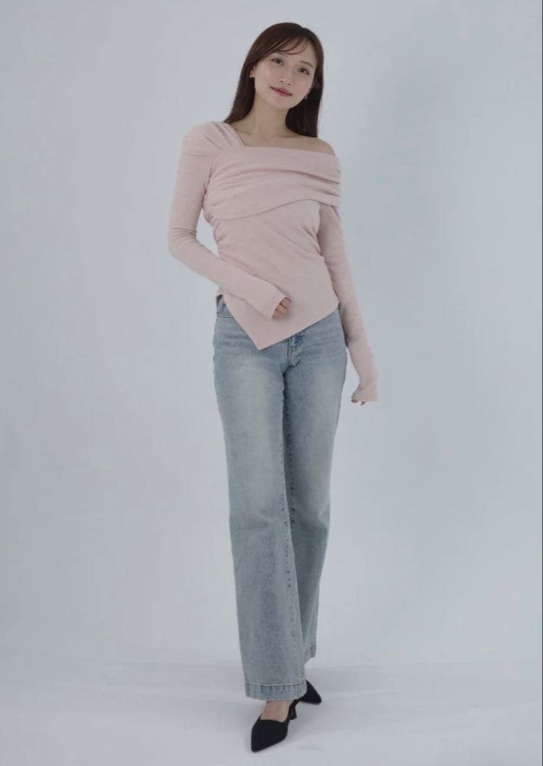 新品タグつき polaura 3wayクロスワンショルダートップス