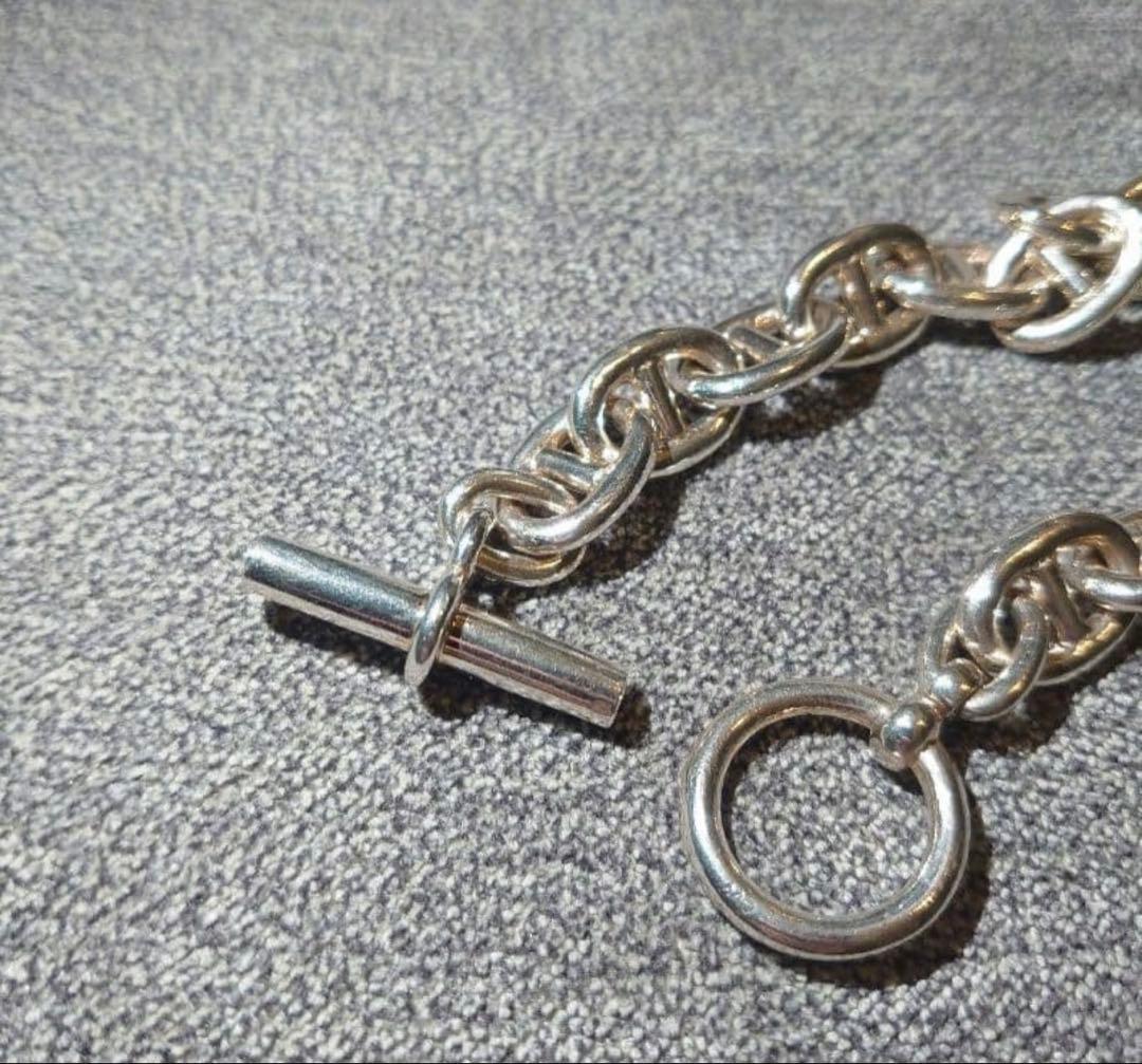 OVY Silver Anchor Chain Bracelet【付属品付】