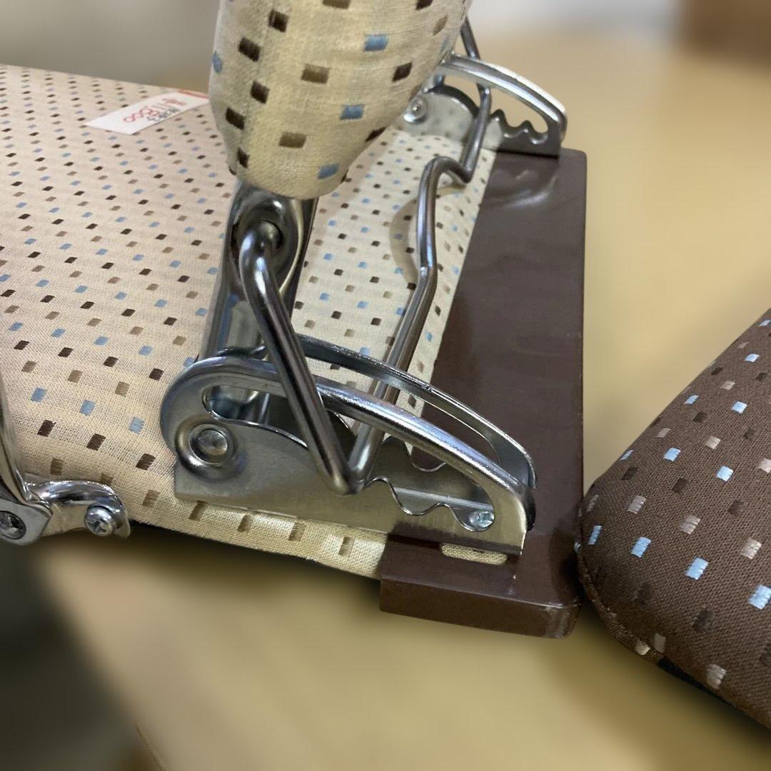 未使用　宮武製作所 座椅子　2個セット　幅約54cm×奥行約51~78cm日本製