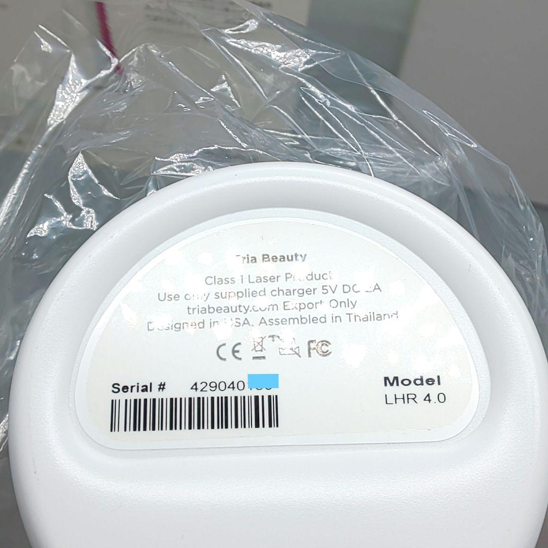 トリア tria パーソナルレーザー脱毛器 4X【最新モデル・正規品】735