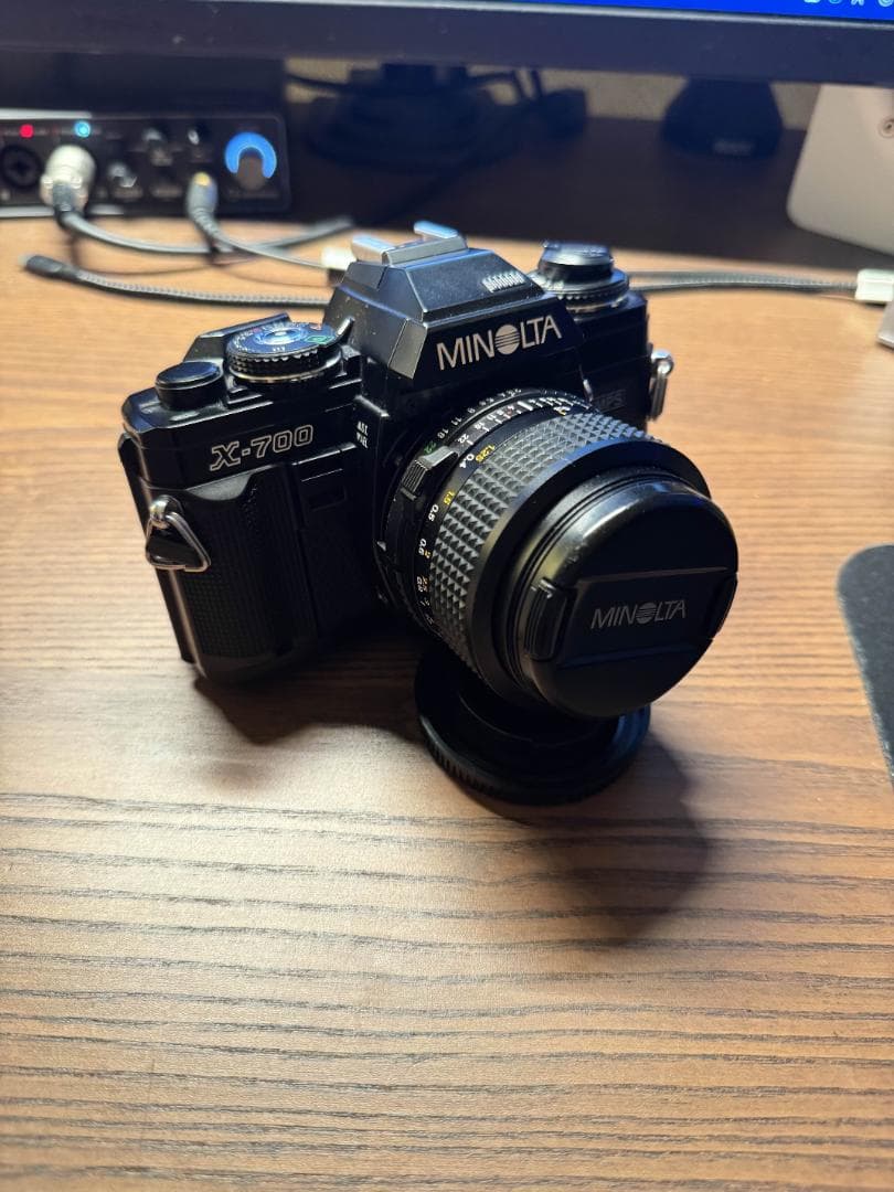 Minolta X-700 + 28mm + フラッシュ