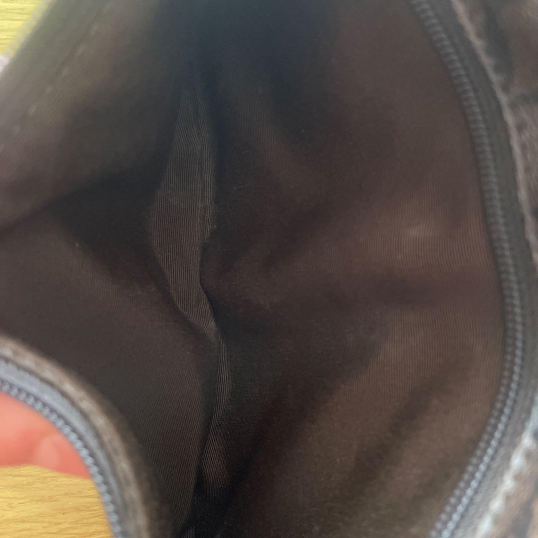 COACH ボディバッグ レザー ブラウン