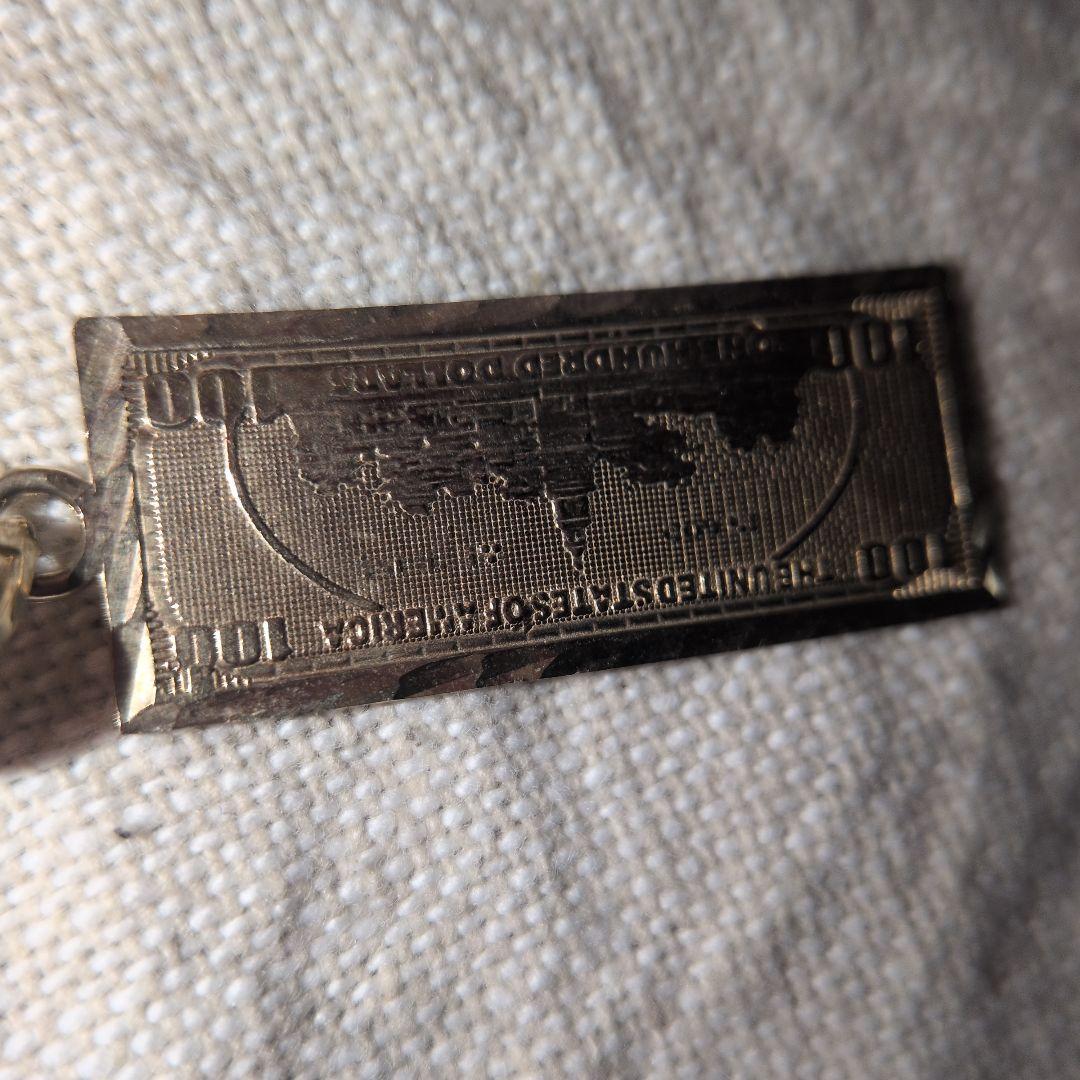 AVALANCHEアヴァランチ 10K K10 100ドル札トップ ネックレス