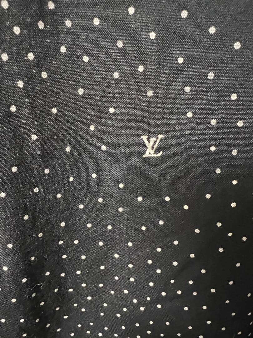 ルイ・ヴィトン ドット柄長袖シャツ