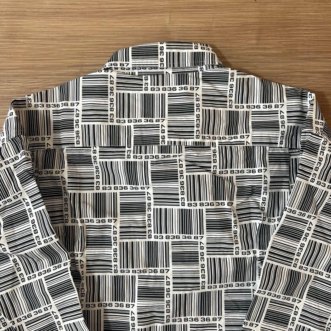 ヴェトモンVETEMENTS バーコードモノグラム　シャツ　XSサイズ　美品