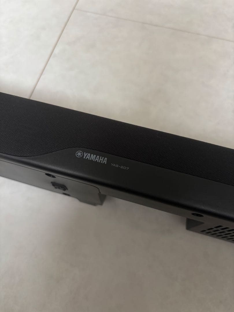 【美品】YAMAHA YAS-207 ヤマハ サウンドバー ブラック