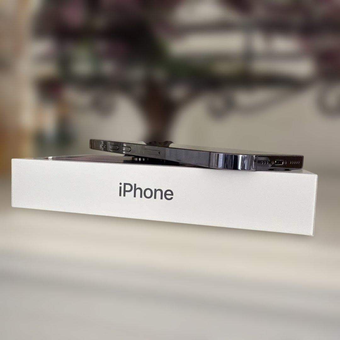 【美品］iPhone14pro Deep Purple 256GB パープル