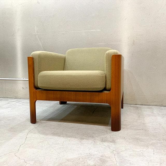 天童木工のHacoヴィンテージチークイージーチェア②