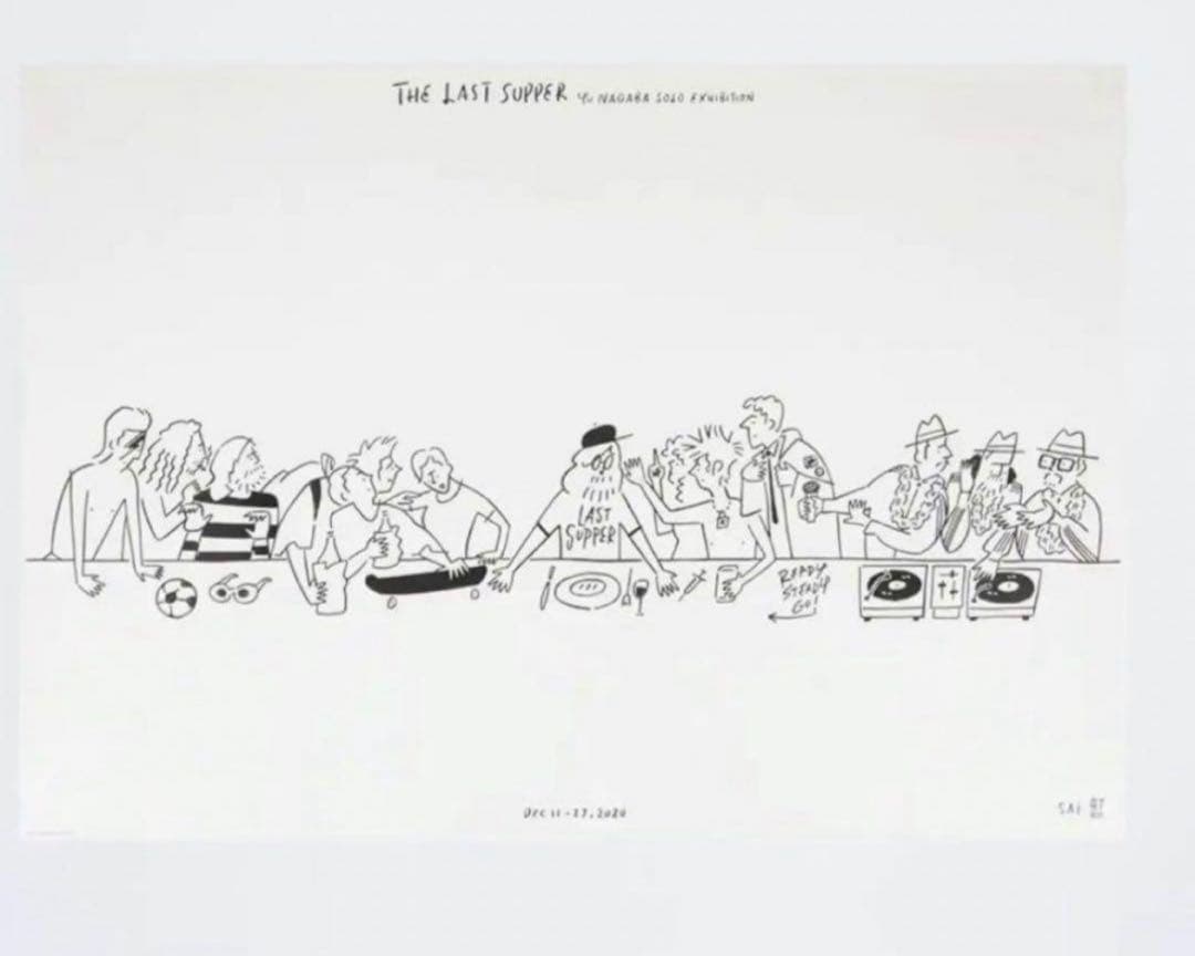 新品 長場雄 The Last Supper ミヤシタパーク SAI kyne