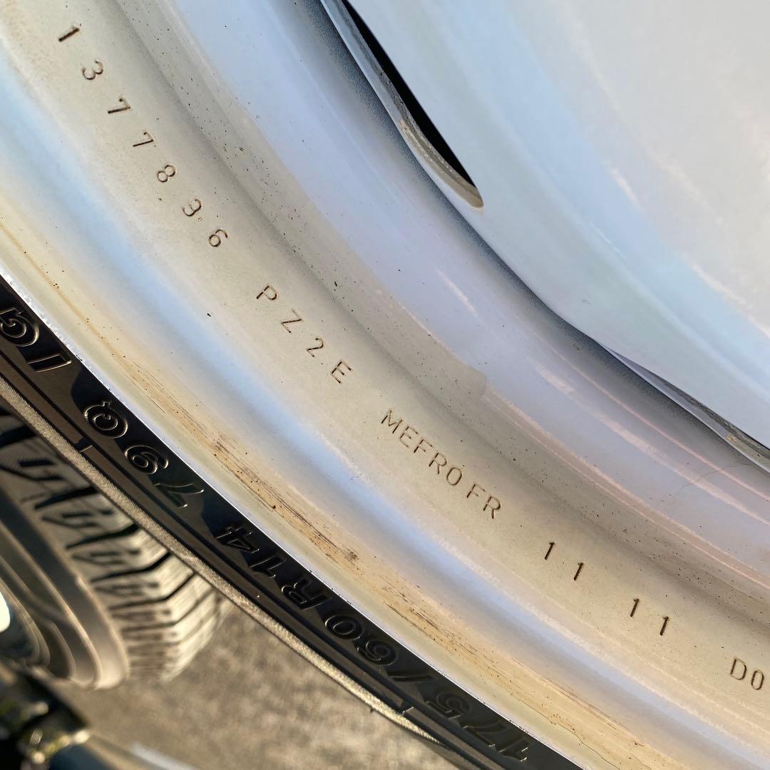 中古バリ溝ヨコハマ175/60R14スタッドレスセット　プジョー106 ボルト付