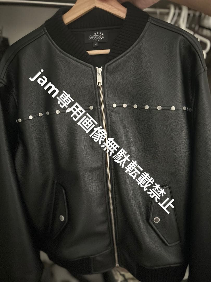 AFB STUDDED BOMBER JACKET Mサイズ