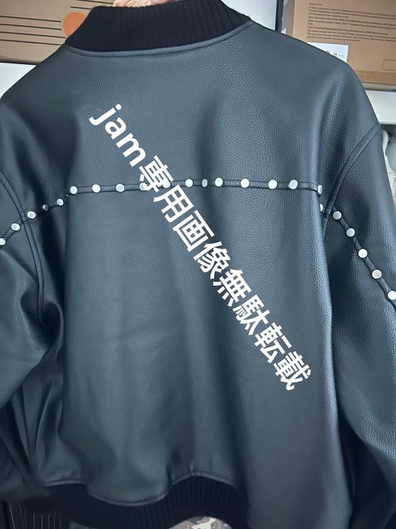 AFB STUDDED BOMBER JACKET Mサイズ