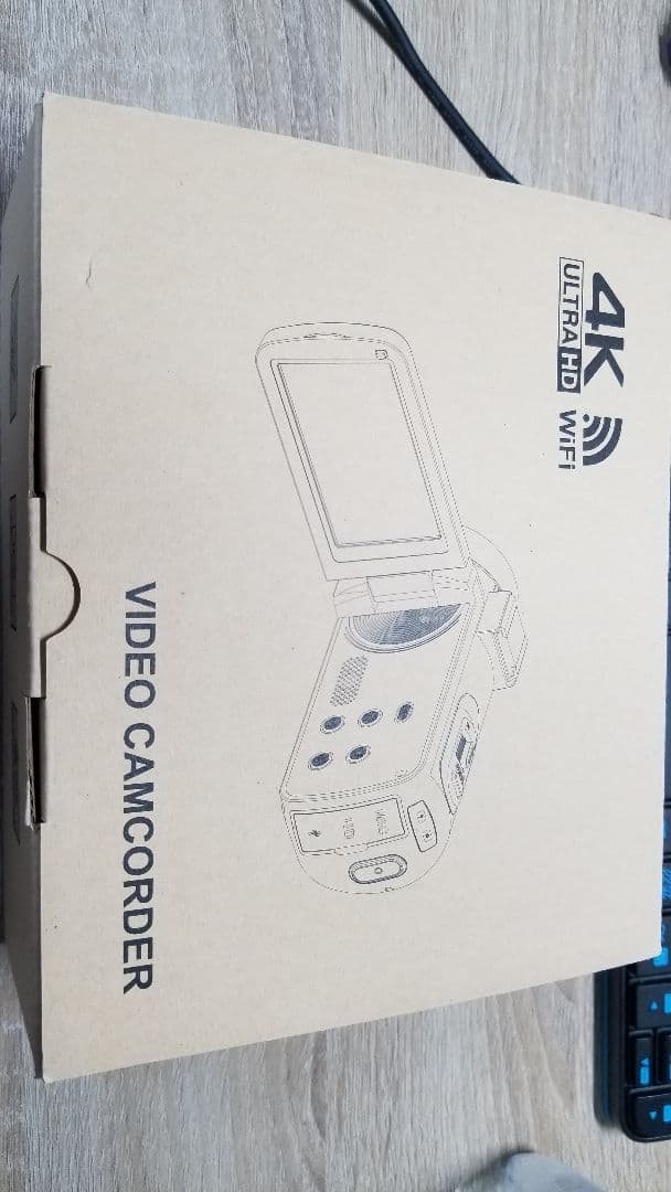 4Kビデオカメラ　動作確認済