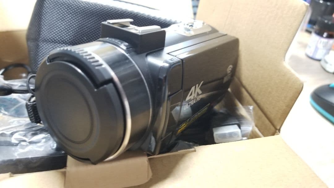4Kビデオカメラ　動作確認済