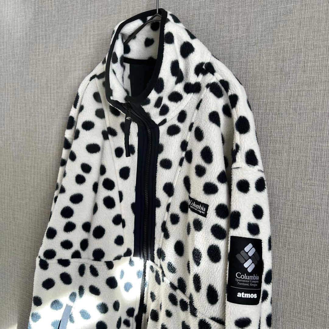 Columbia x atmos フリースジャケット ダルメシアン M