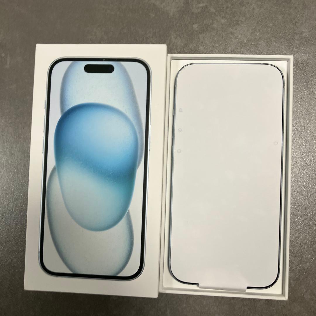 Apple iPhone 15ブルー 本体　新品未使用