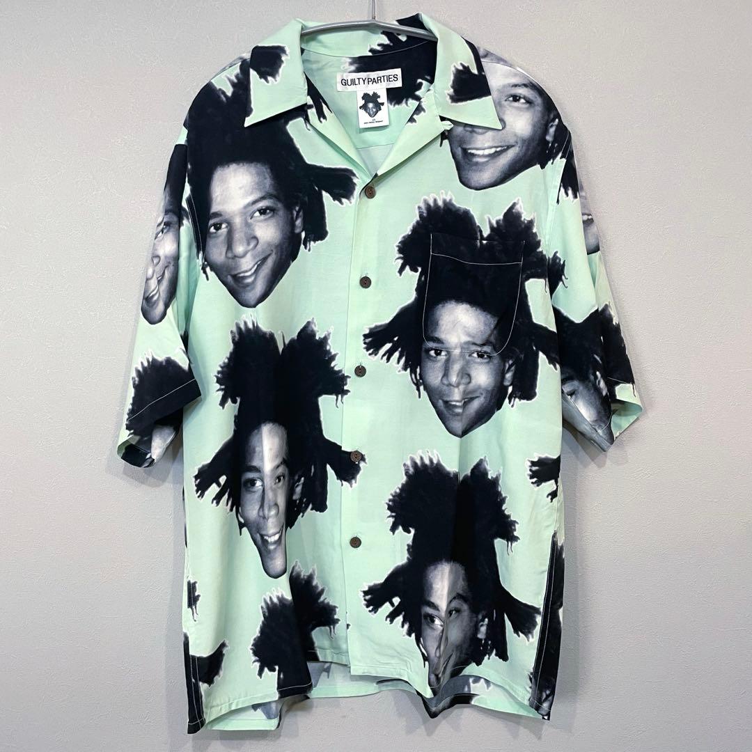 即完売　ワコマリア×バスキア　アロハシャツ　Lサイズ