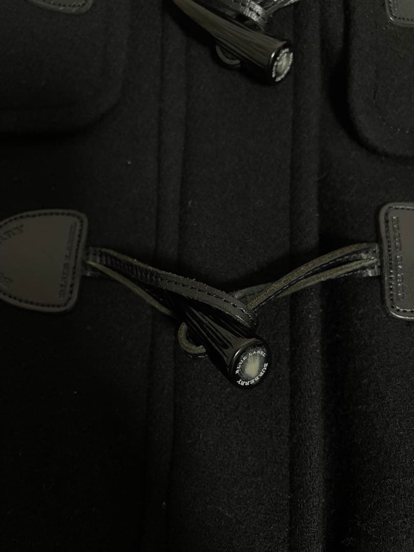 BURBERRY BLUE LABEL ダッフルコート 黒
