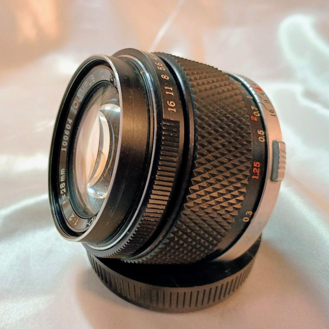 美品！ Olympus OM-System Zuiko 28mm f/2 レンズ