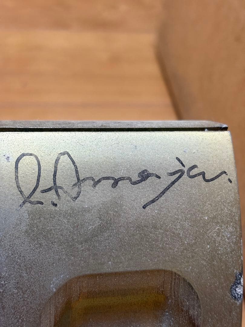 ロータリーエンジン　ローター　RE雨宮サイン入り