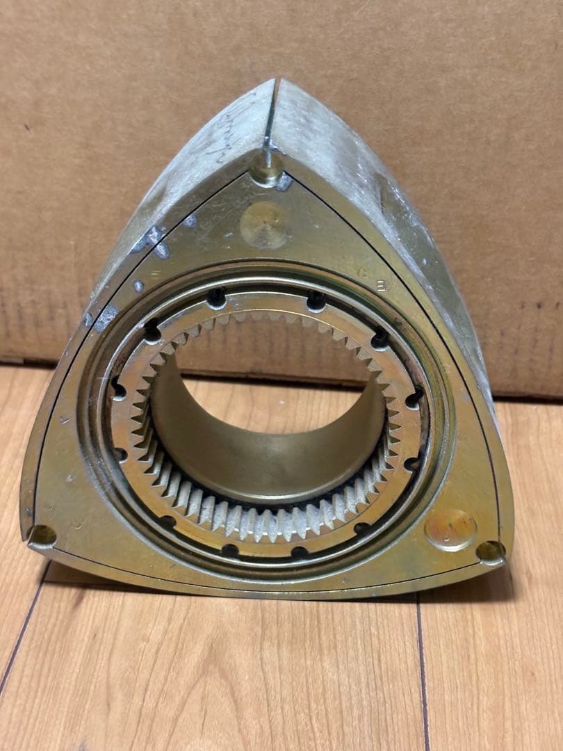 ロータリーエンジン　ローター　RE雨宮サイン入り