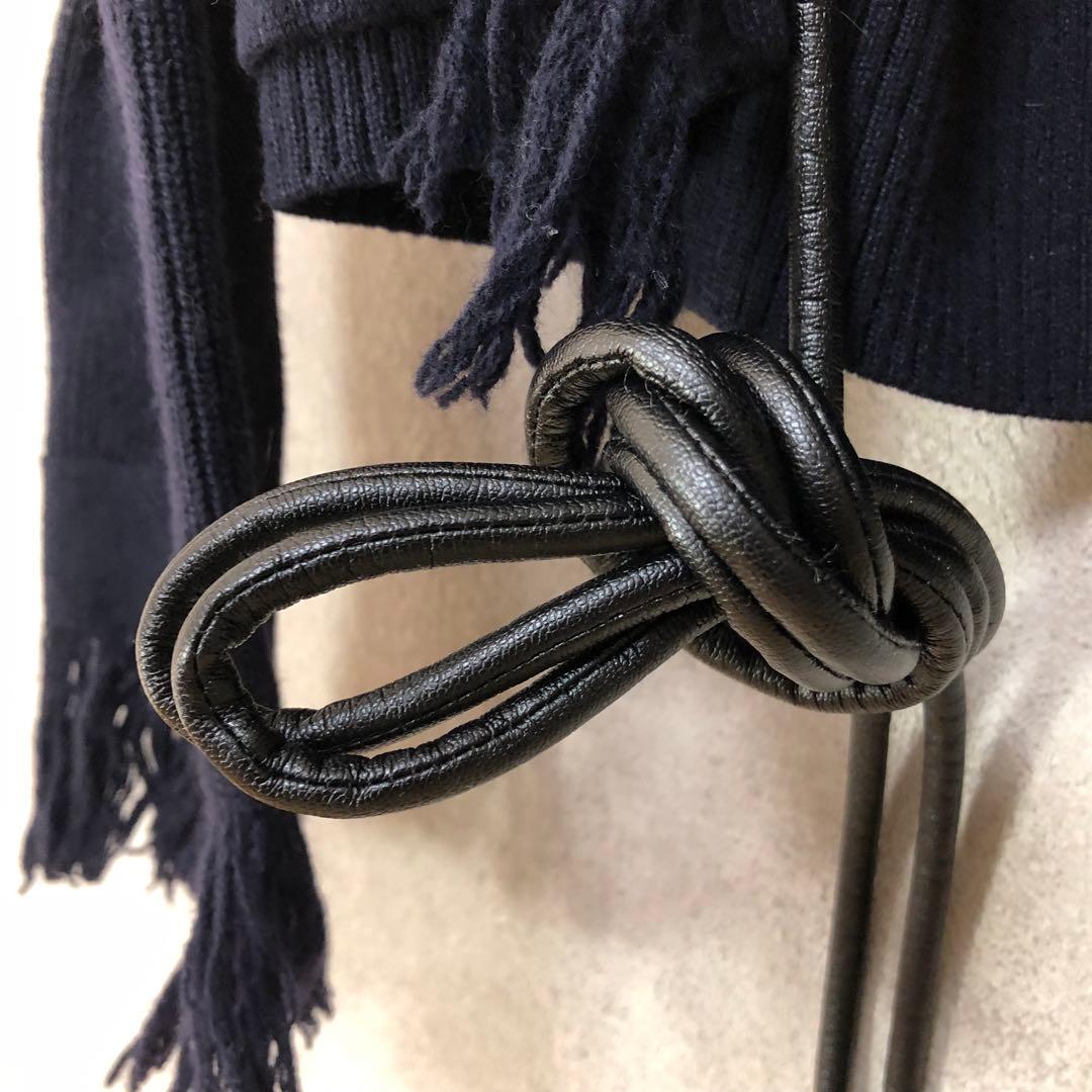 SACAI サカイ 2018AW-PRE 異素材ドッキング ニットトップス