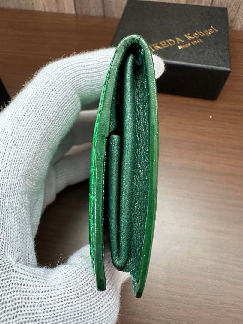 池田工芸　クロコダイルレザー ケース