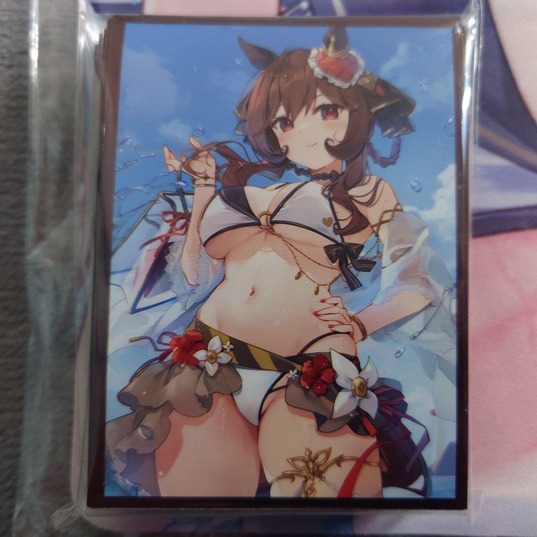 α1 ウマ娘 水しぶき&水着 ジェンティルドンナ スリーブ&プレイマット