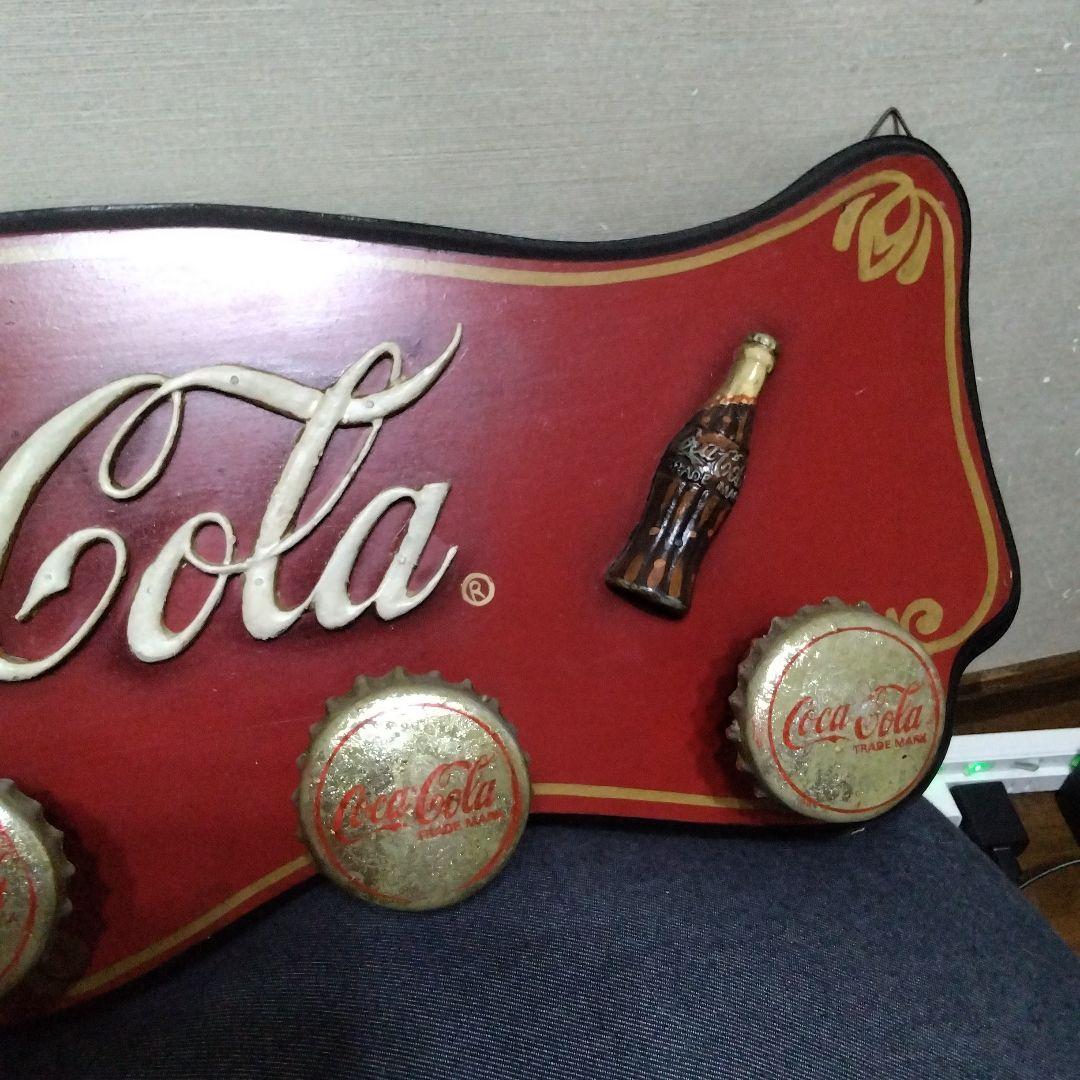 Coca-Cola レトロ木製　コートハンガー