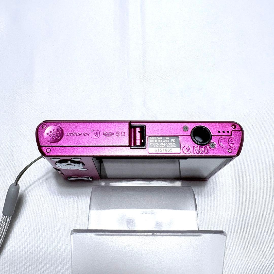 SONY Cyber Shot デジカメ DSC-W530 ピンク