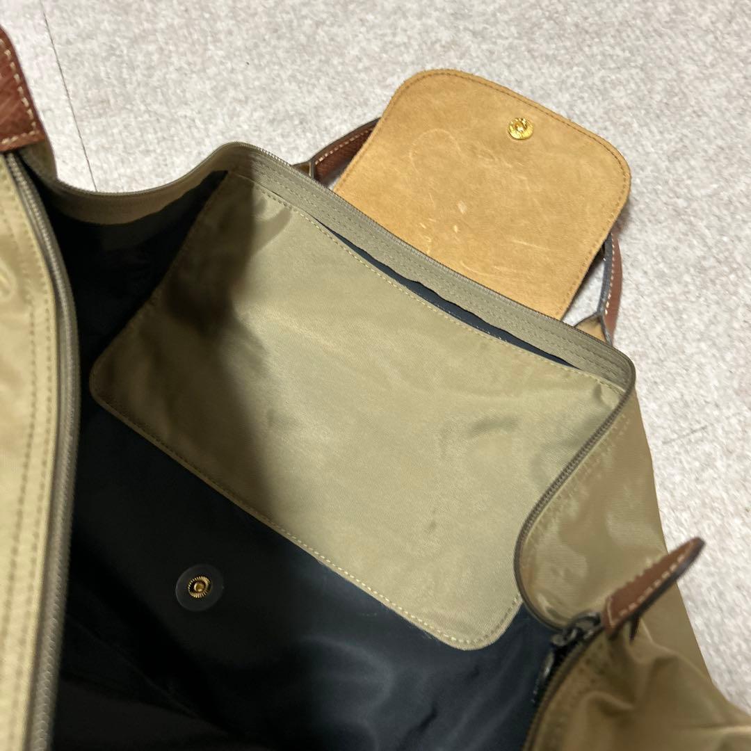 ロンシャンベージュ系色 ボストンバッグl