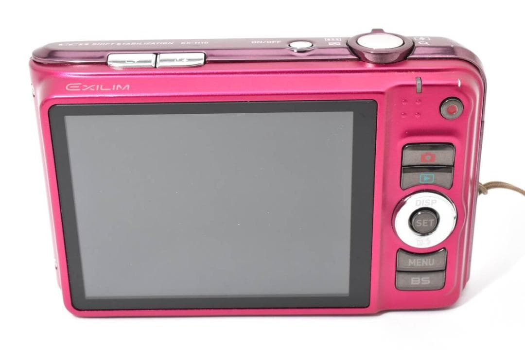 美品 カシオ　CASIO EXILIM EX-H10 ピンク ＃A325