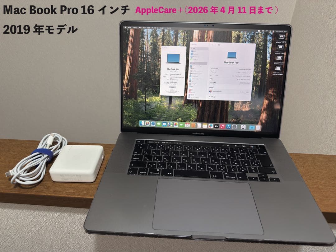 アップルケア有り　16インチMacBook Pro 2019 MacBook