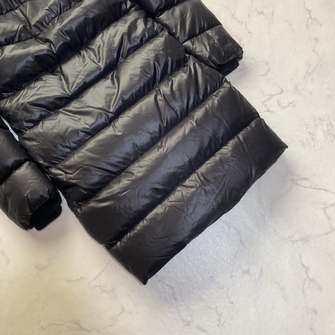 美品✨デュベティカ デネブ フォックスファー付 ダウンコート ロング 黒系40