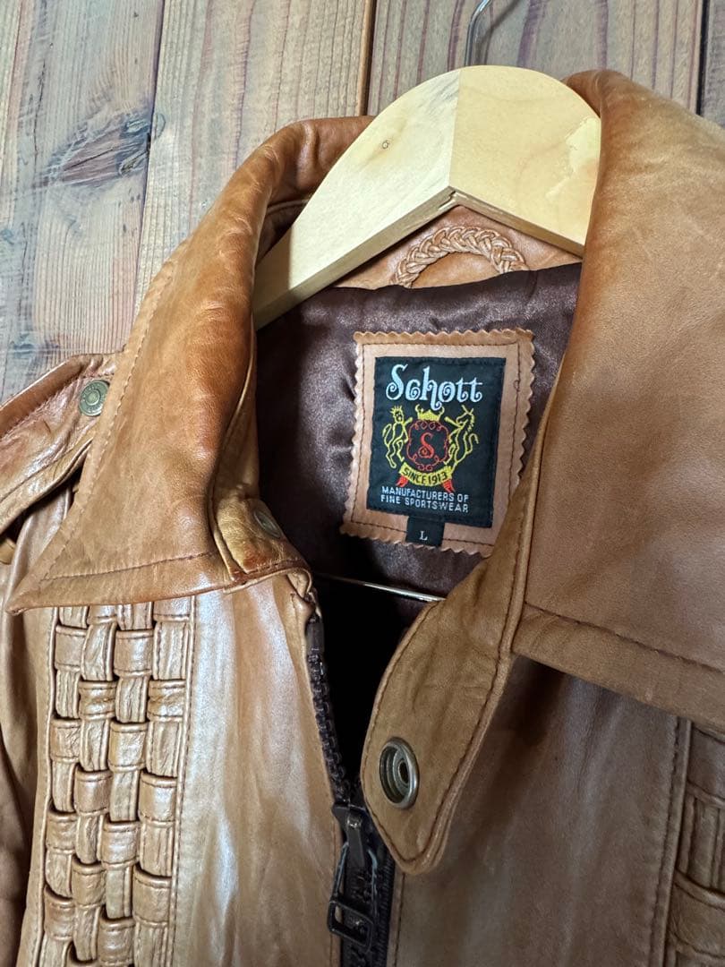 Schott ヴィンテージ　ホースハイド　レザージャケット