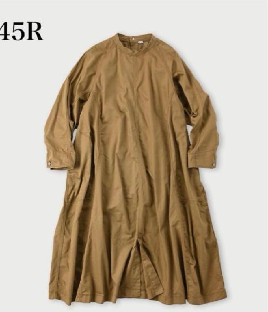 45R モンプチ　チノ　カバーオール　ワンピース　ロングワンピース