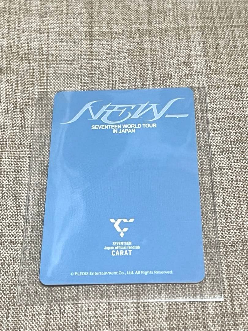 new_ 会場限定ＦＣ更新トレカ　ミンギュ　ラントレ　セブチseventeen