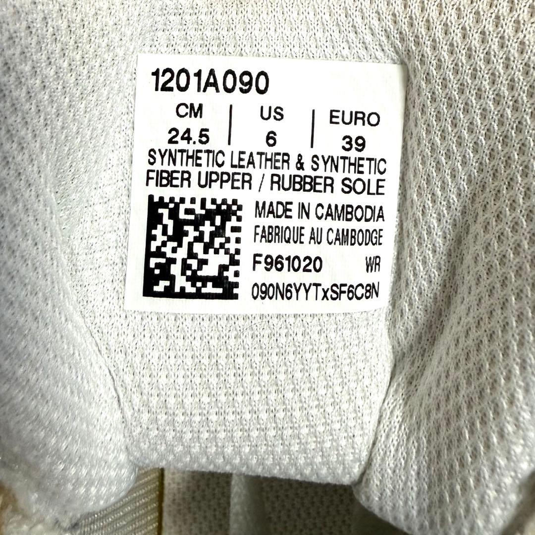 【美品】 アシックス ジャパンL 24.5cm ホワイト/ホワイト